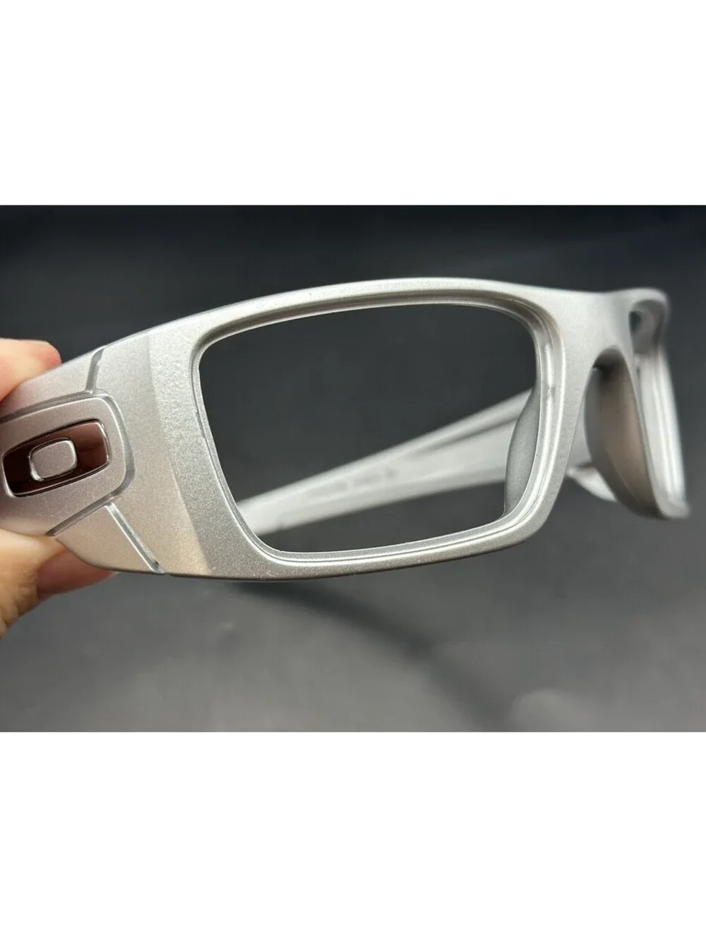 Oakley Fuel Cell X Silver Frame OO9096-M660 (Chrome Icons)
